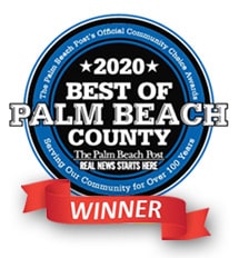 Palm Beach County Award Logo 2020